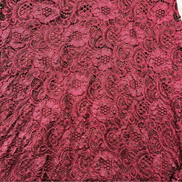 Signature by Robbie Bee Lace Sleeveless Dress Size 1x - Picture 3 of 8